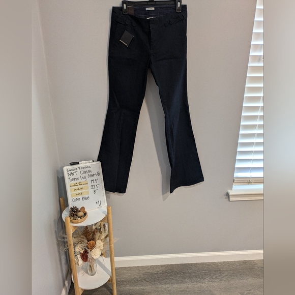 NWT Banana Republic classic trouser leg jeans size 6 - Picture 2 of 5
